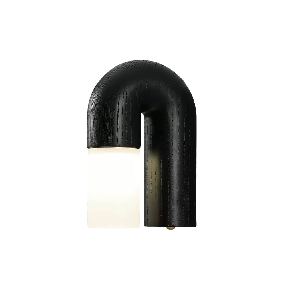 King aplique de pared moderno minimalista de madera