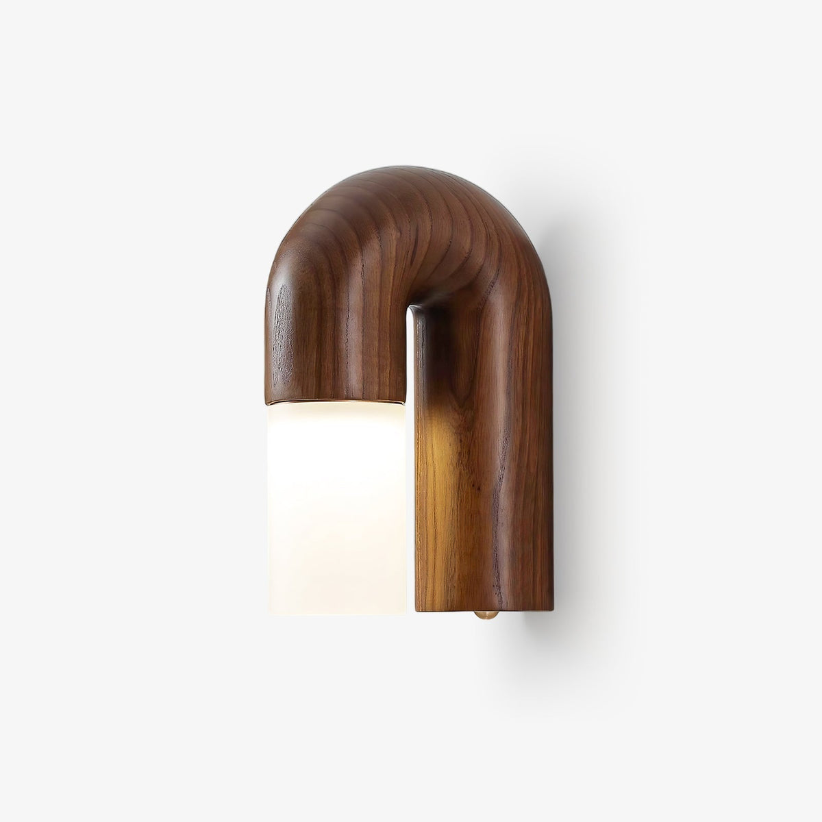 King aplique de pared moderno minimalista de madera