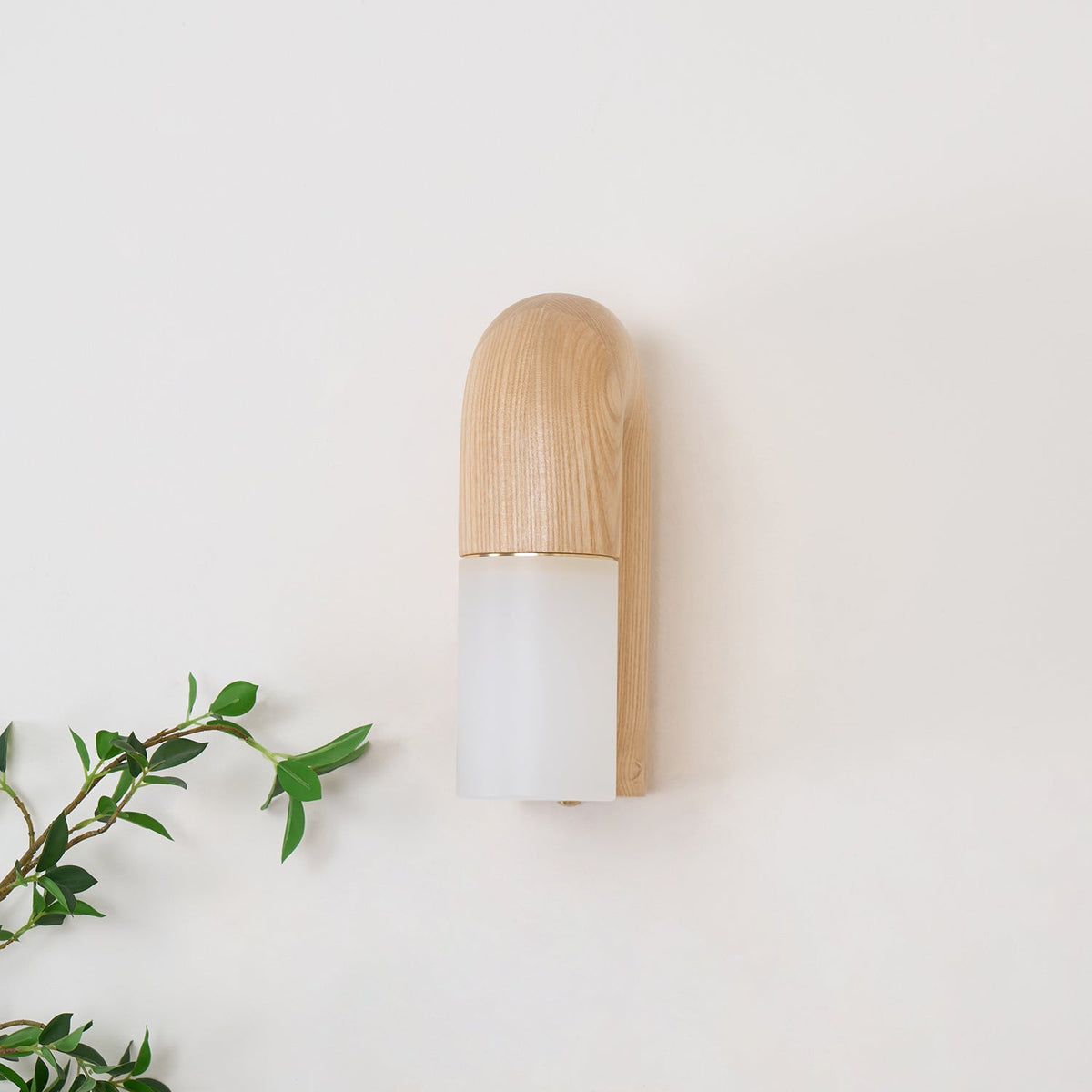 King aplique de pared moderno minimalista de madera