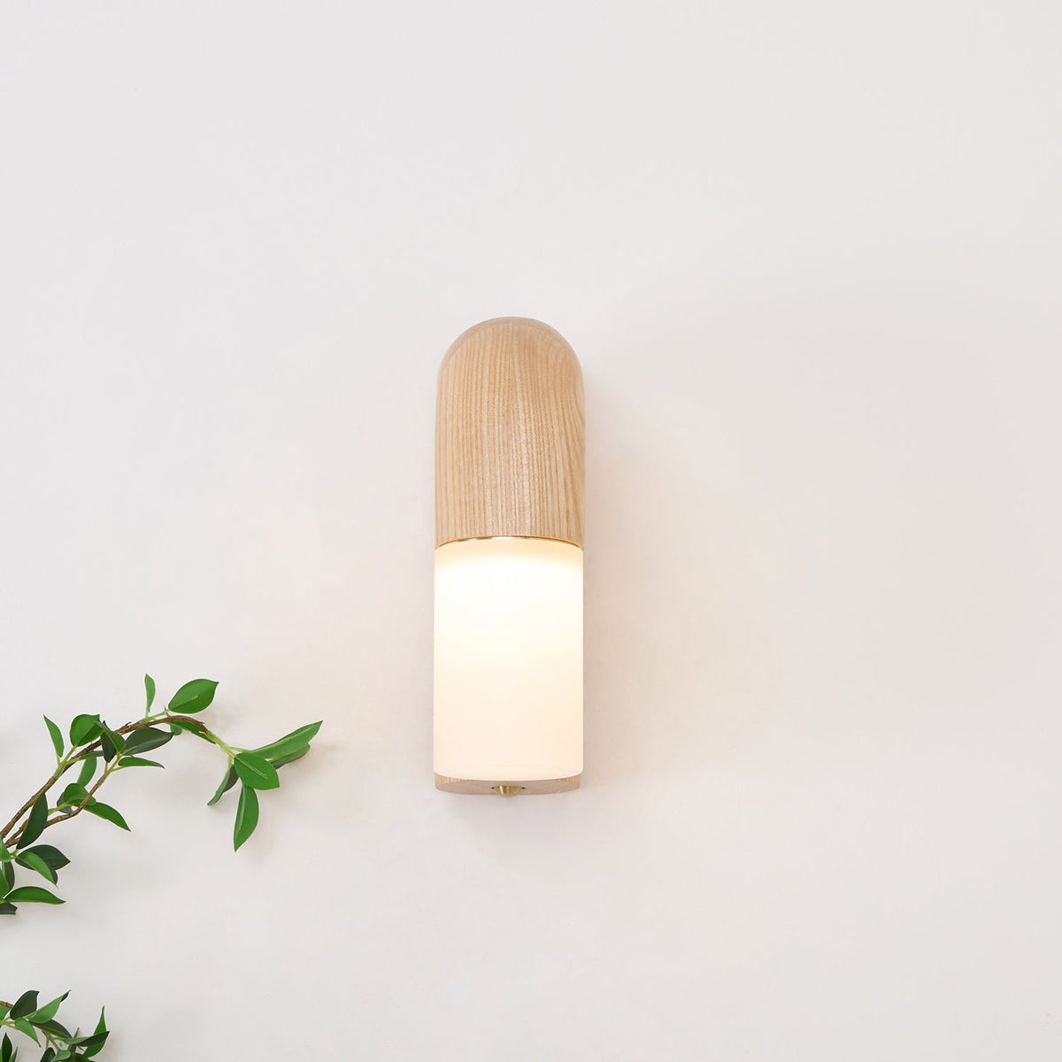 King aplique de pared moderno minimalista de madera