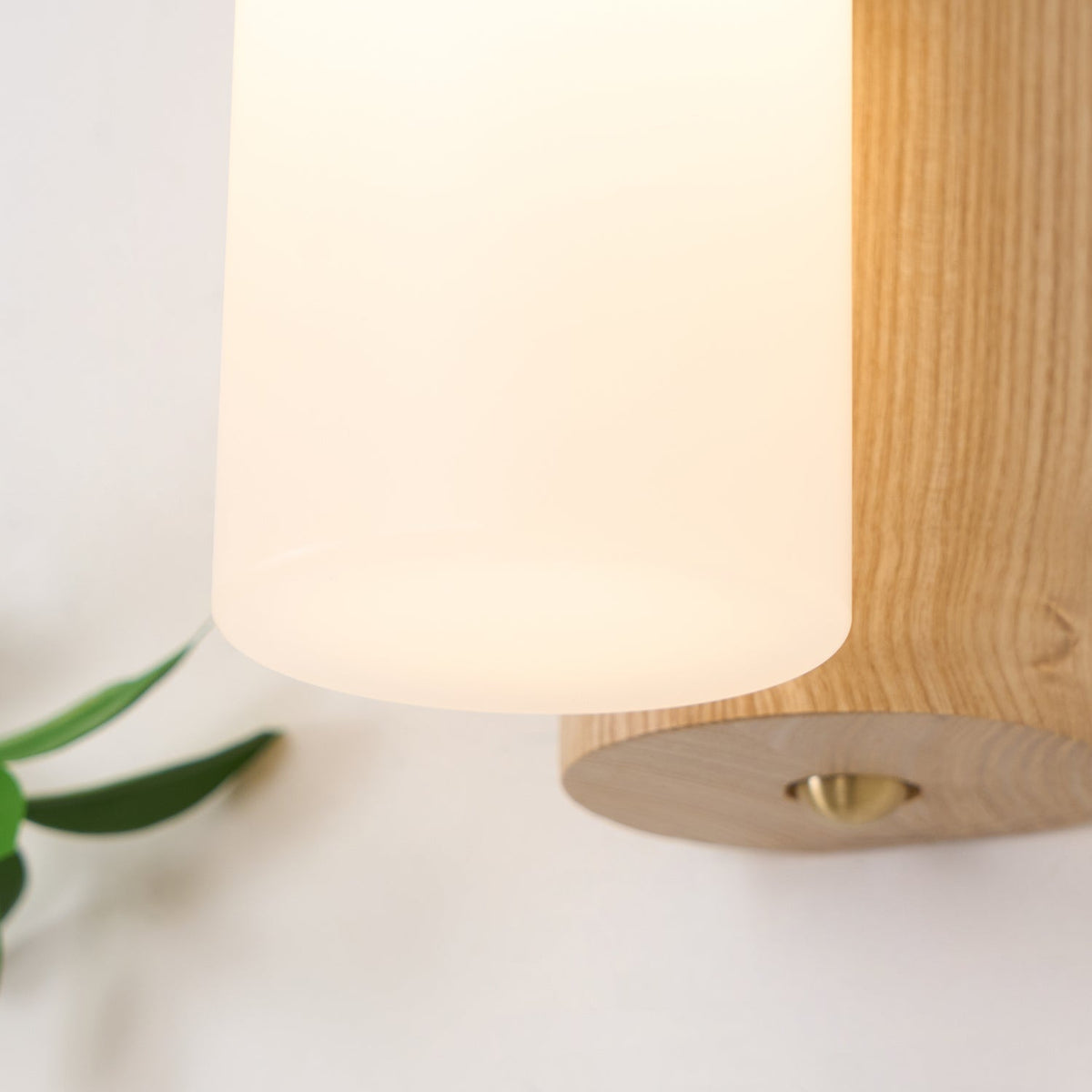 King aplique de pared moderno minimalista de madera