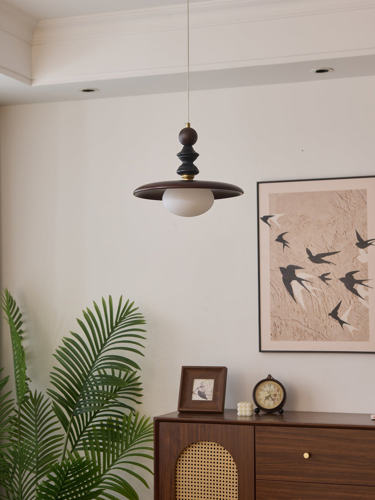 Syraeeth lámpara colgante Premium de madera nórdica artística