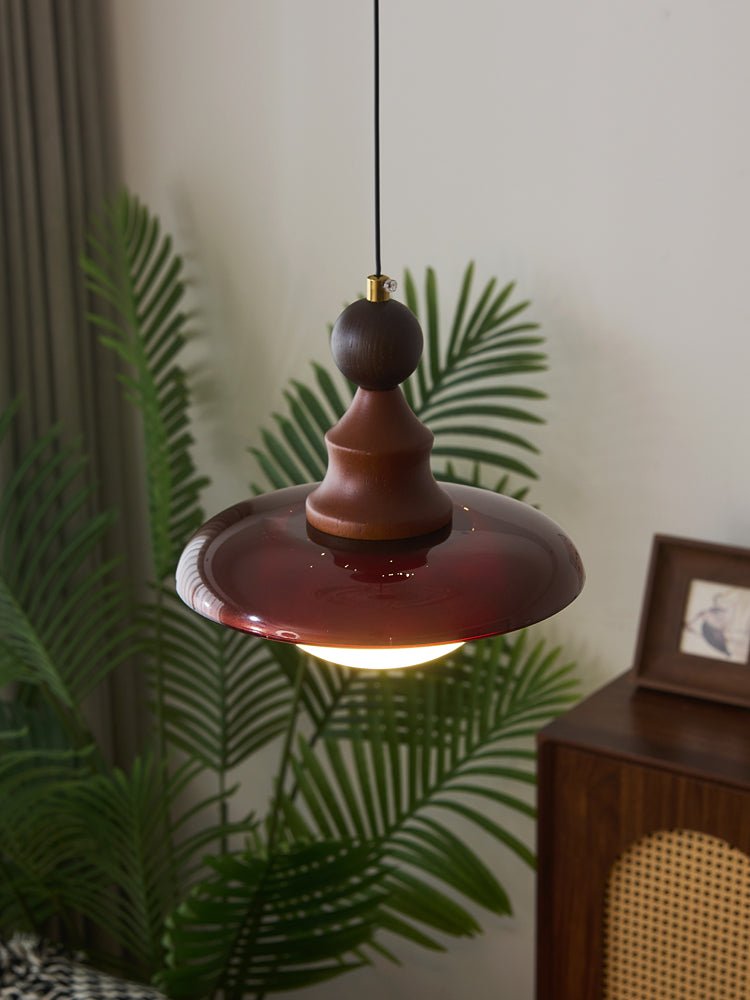 Syraeeth lámpara colgante Premium de madera nórdica artística