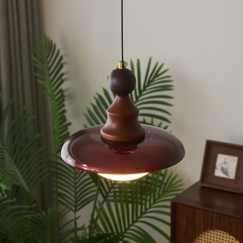 Syraeeth lámpara colgante Premium de madera nórdica artística
