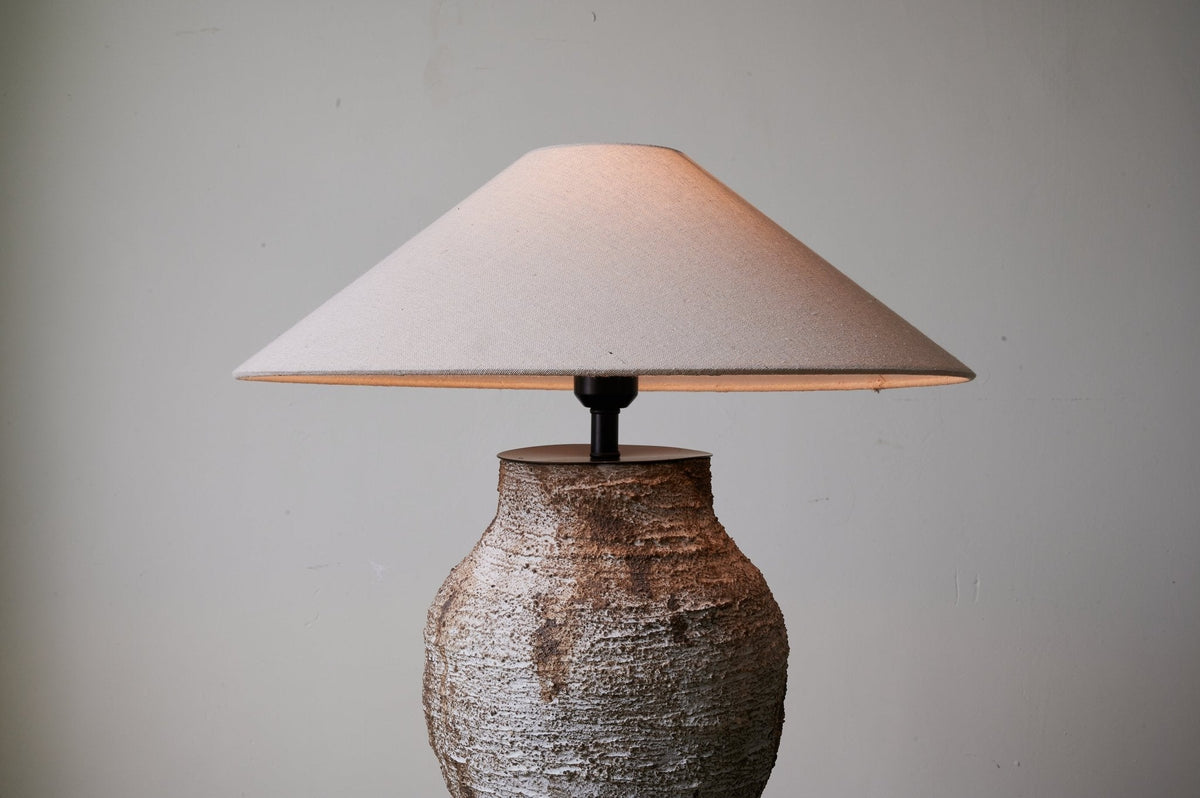 Celia lámpara de mesa wabi-sabi cerámica