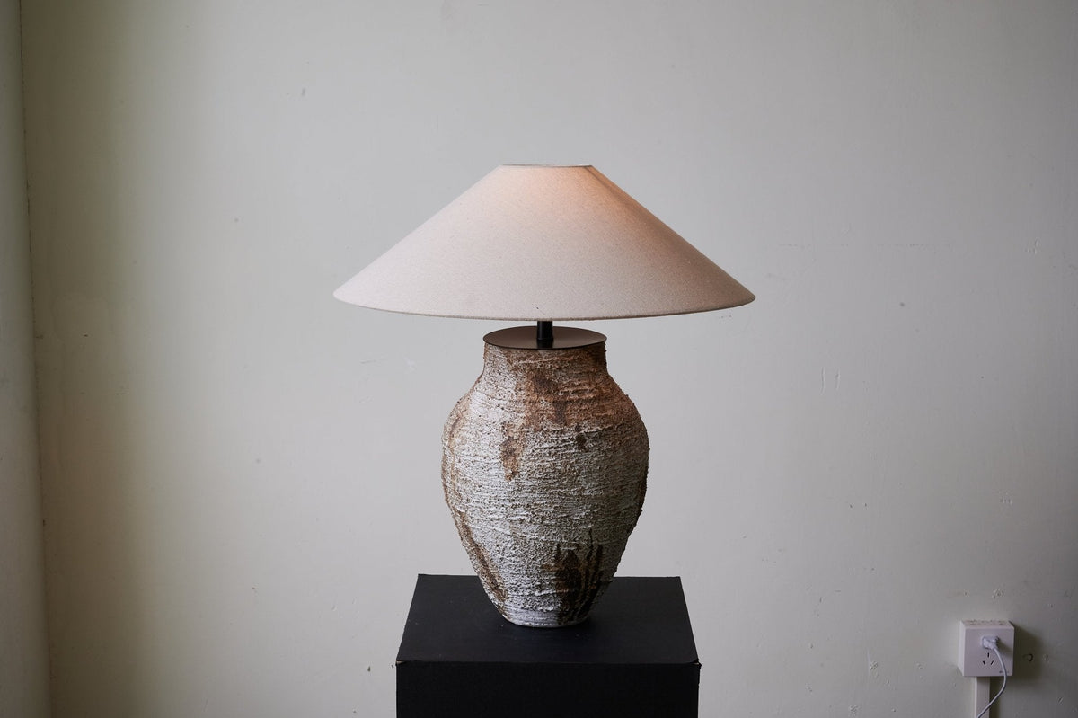 Celia lámpara de mesa wabi-sabi cerámica