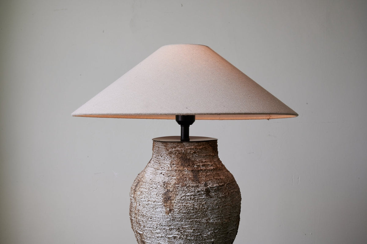 Celia lámpara de mesa wabi-sabi cerámica