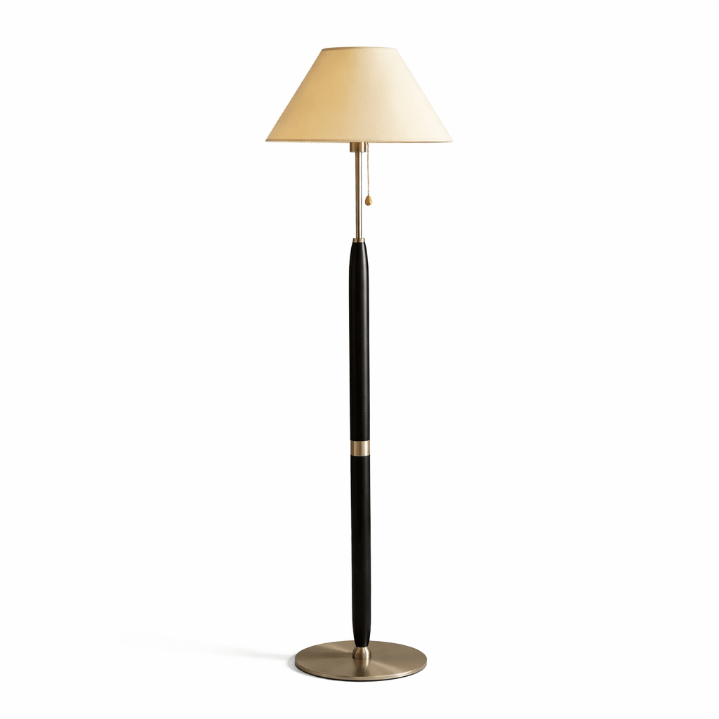 Rinanelle lámpara de pie de madera