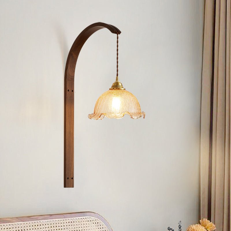 Arvyn aplique de pared de madera