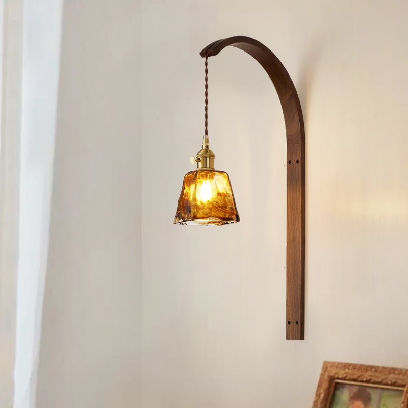 Arvyn aplique de pared de madera