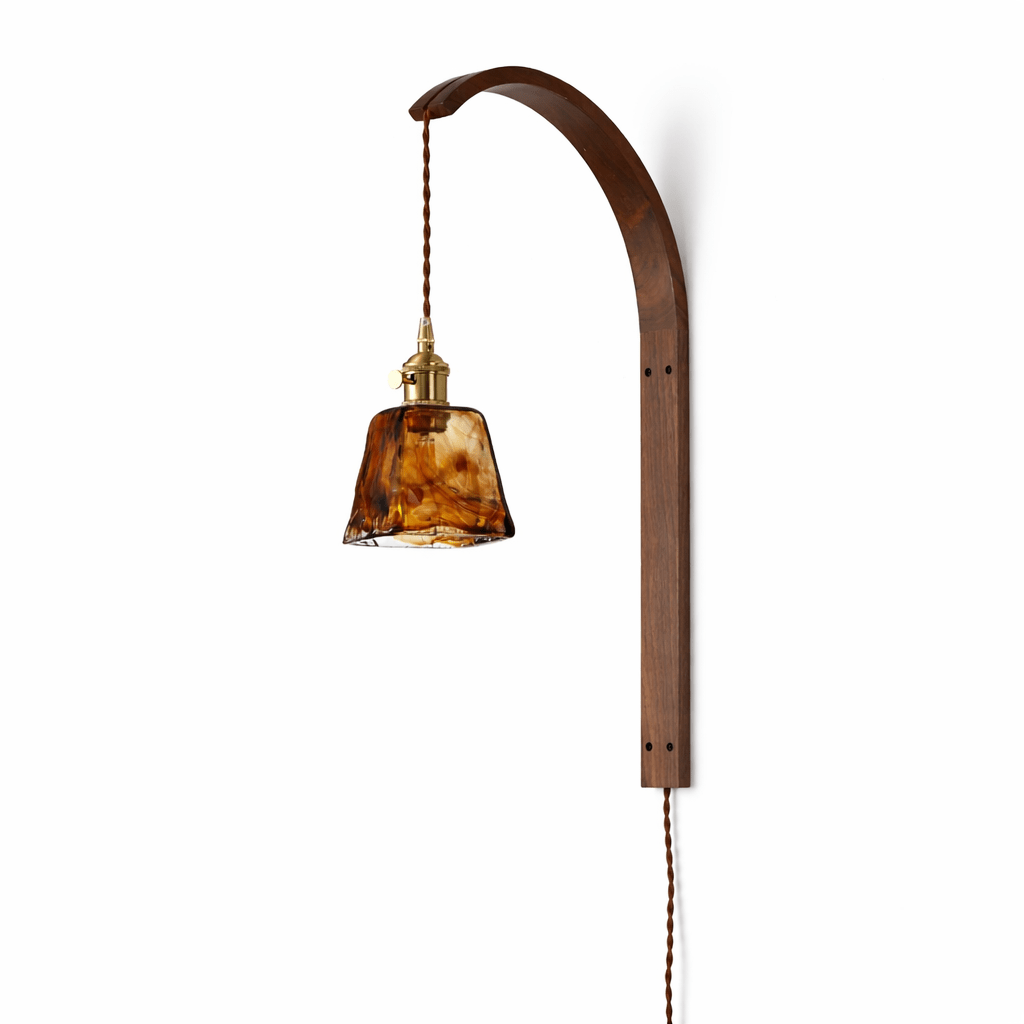 Arvyn aplique de pared de madera