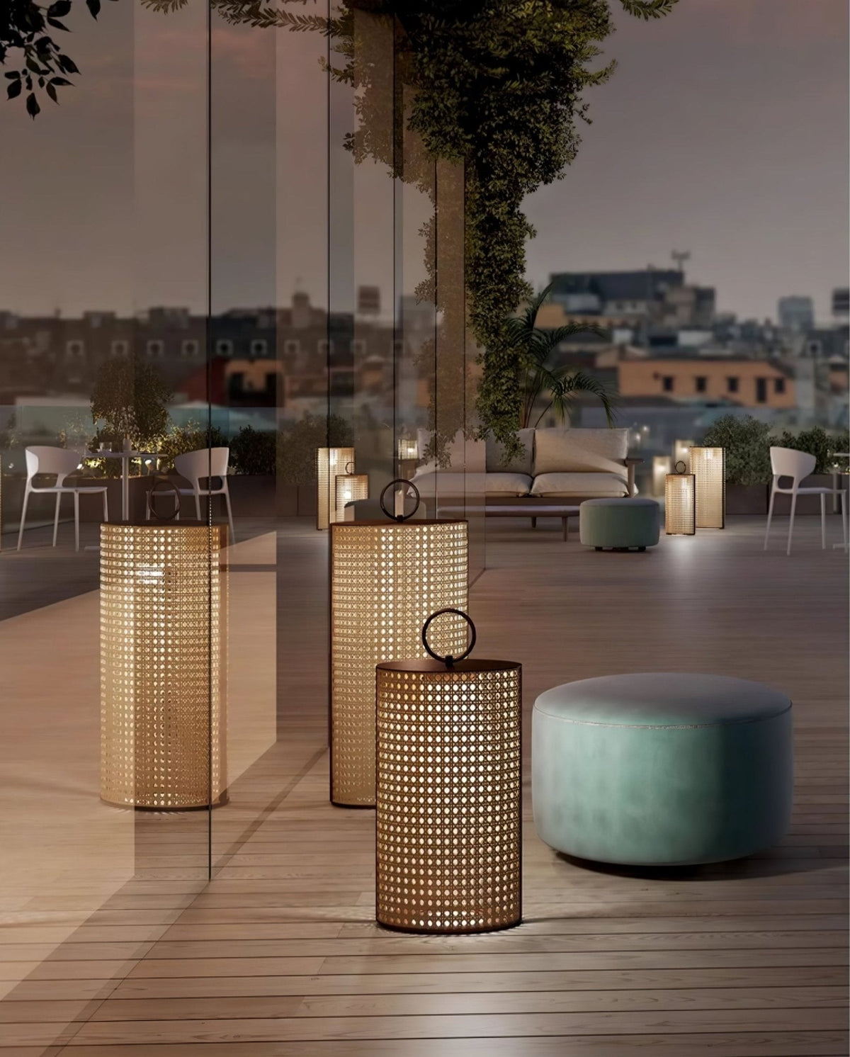 Zebr Luminaria solar exterior