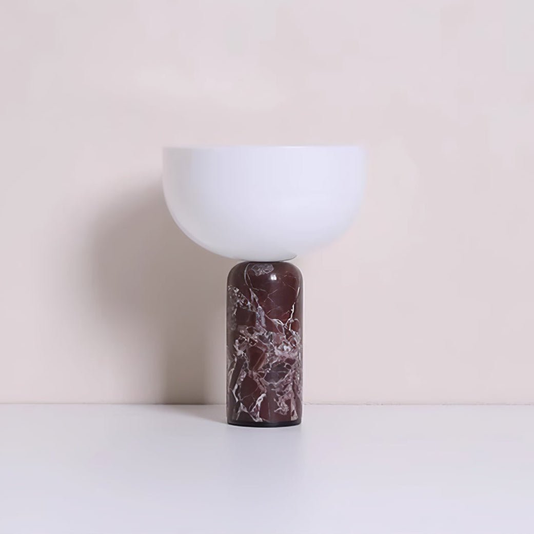 Vicky lámpara de mesa minimalista de mármol