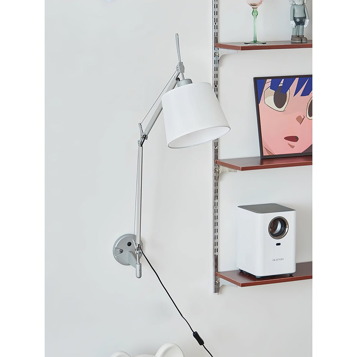 Costanza aplique de pared regulable con cableado fijo enchufable