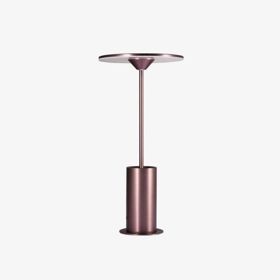 Feralielle lámpara de mesa minimalista de acero
