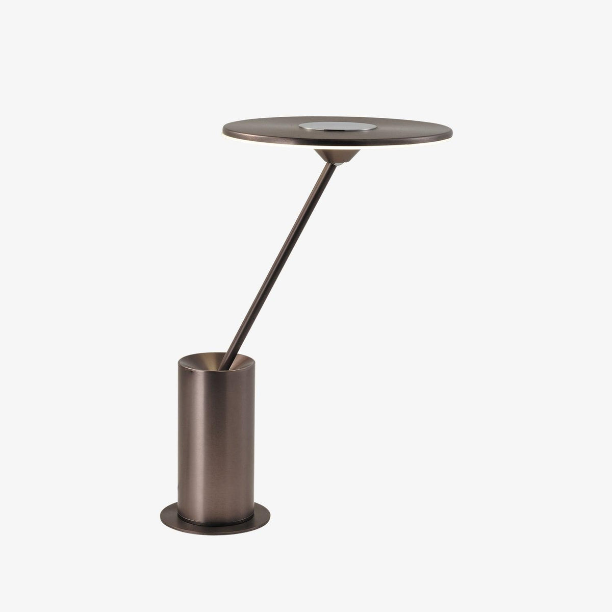 Feralielle lámpara de mesa minimalista de acero