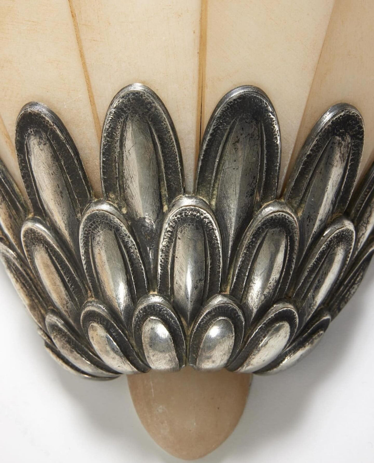 Marbe aplique de pared Vintage alabastro con pétal