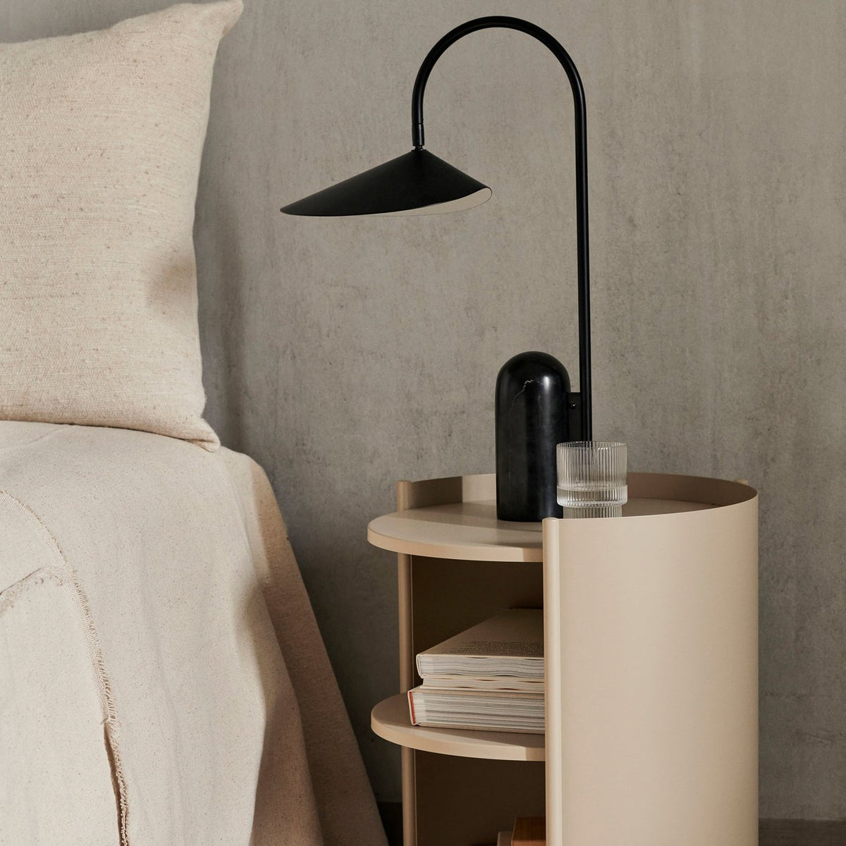 Selva lámpara de mesa Arc Leaf