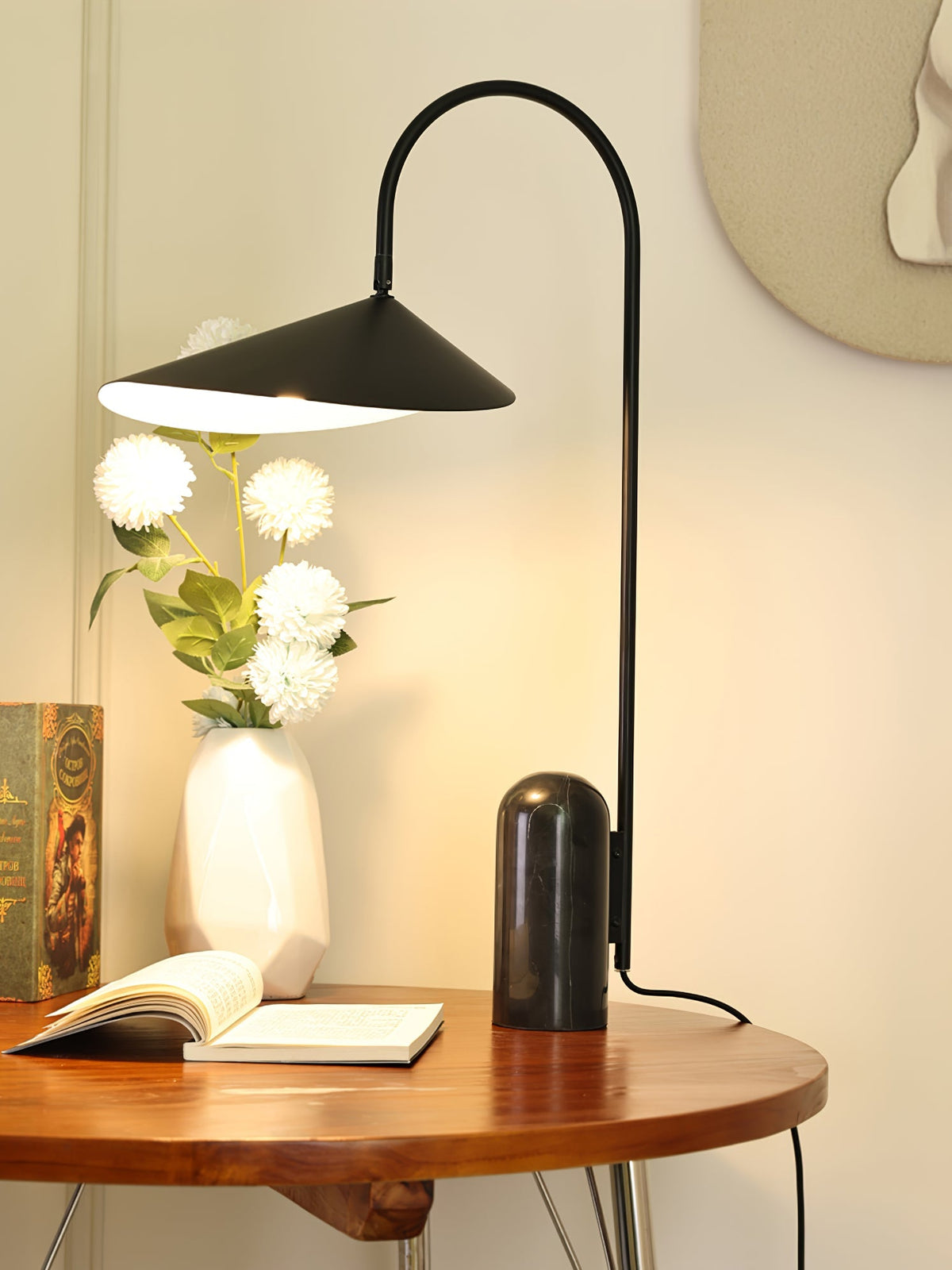 Selva lámpara de mesa Arc Leaf