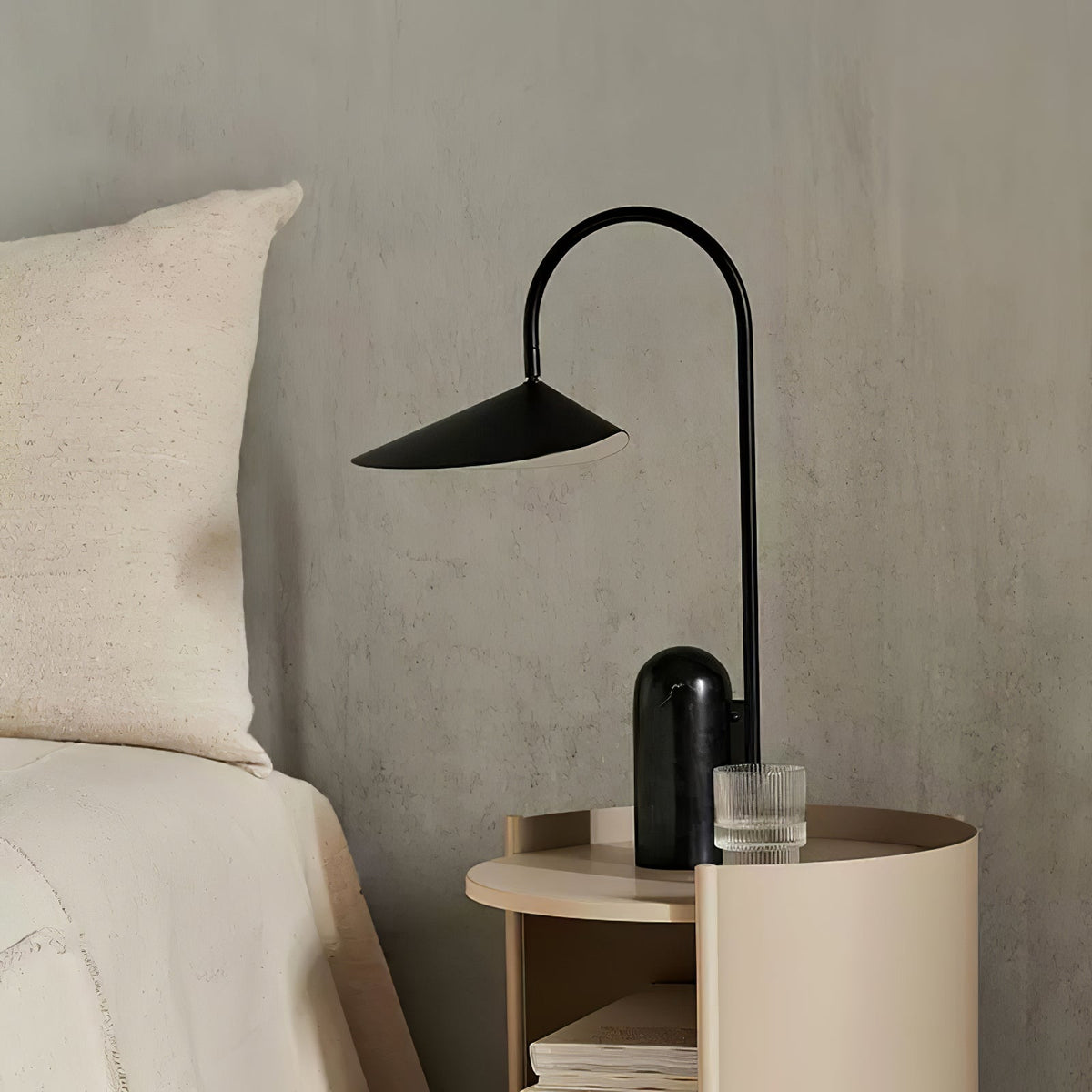 Selva lámpara de mesa Arc Leaf