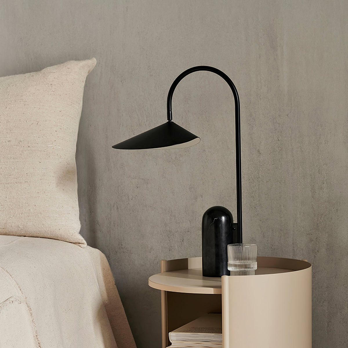 Selva lámpara de mesa Arc Leaf