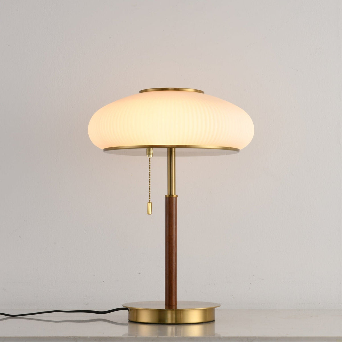 Dex lámpara de mesa moderna de vidrio