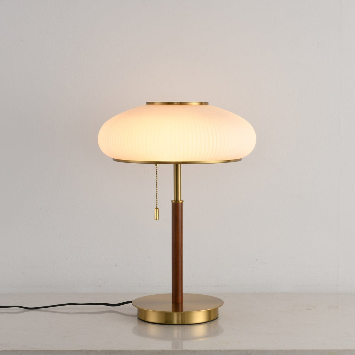 Dex lámpara de mesa moderna de vidrio