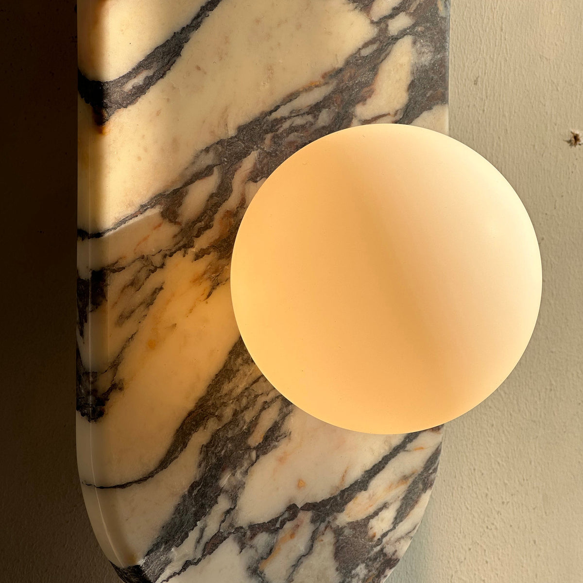 Alvuvyo aplique de pared moderno de mármol