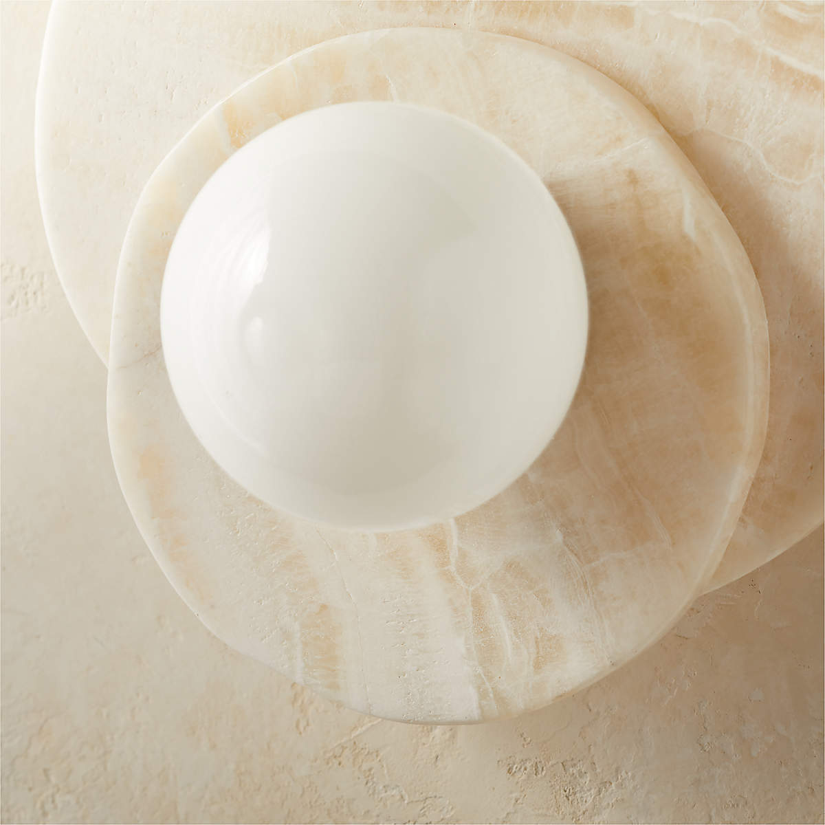 Alorarae aplique de pared alabastro orgánico