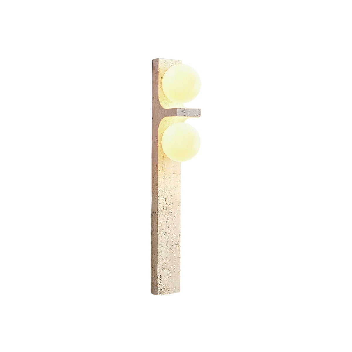 Eirikuvys aplique de pared moderno minimalista de travertino
