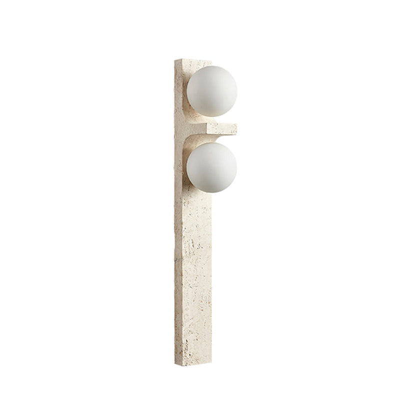 Eirikuvys aplique de pared moderno minimalista de travertino