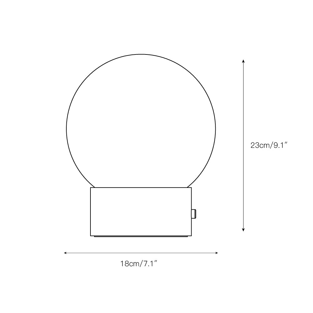 Orbition lámpara de mesa