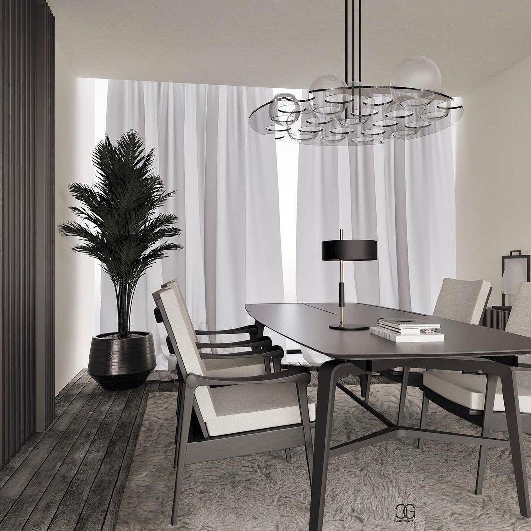 Zenith lámpara de mesa minimalista
