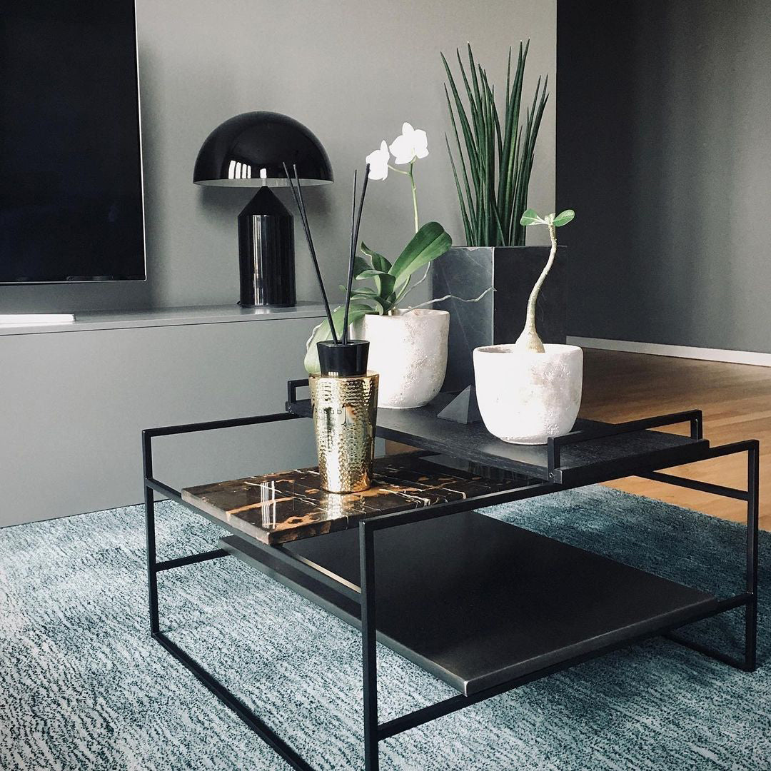 Selisina lámpara de mesa industrial minimalista