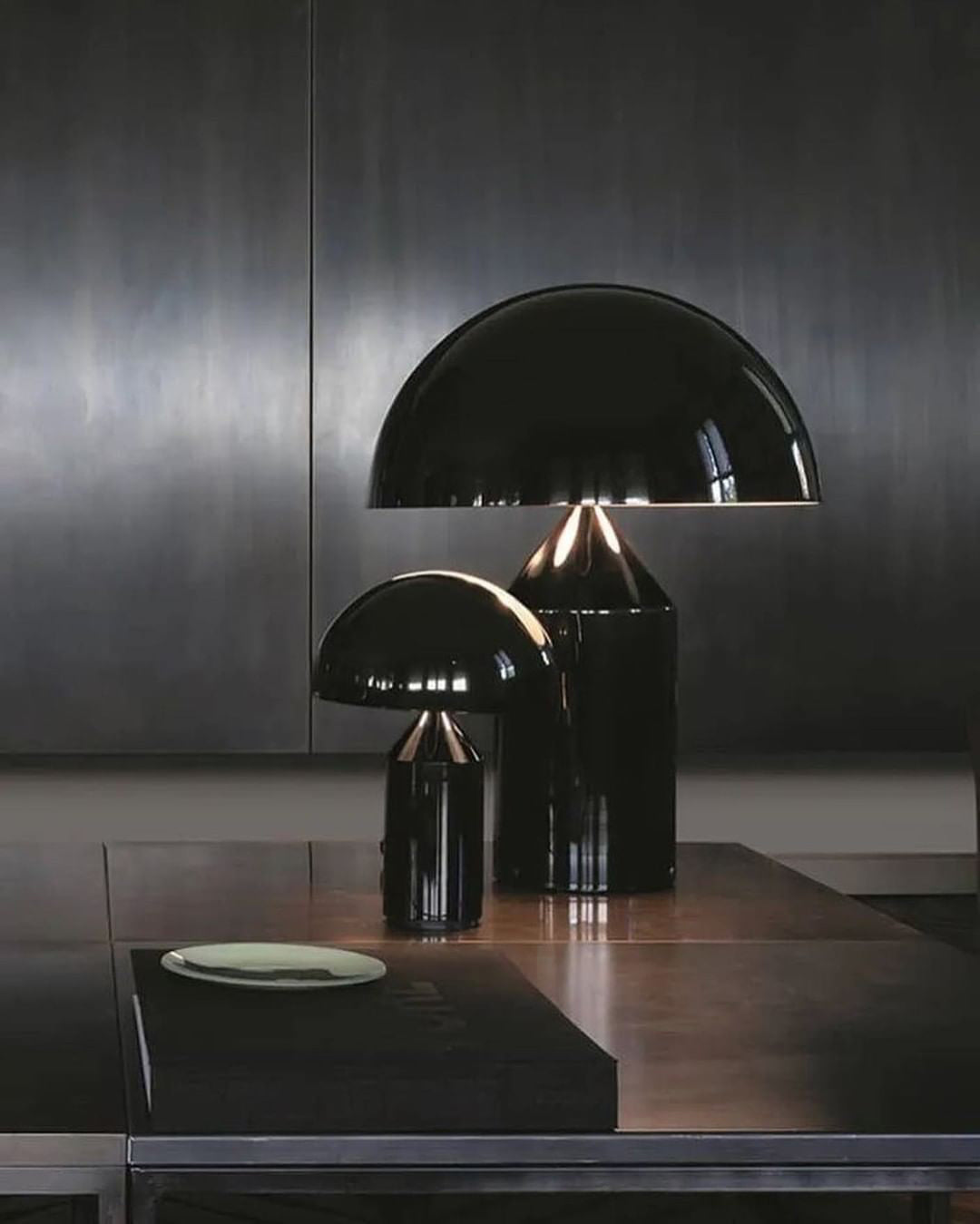 Selisina lámpara de mesa industrial minimalista