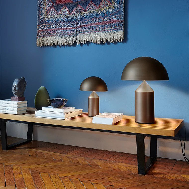 Selisina lámpara de mesa industrial minimalista