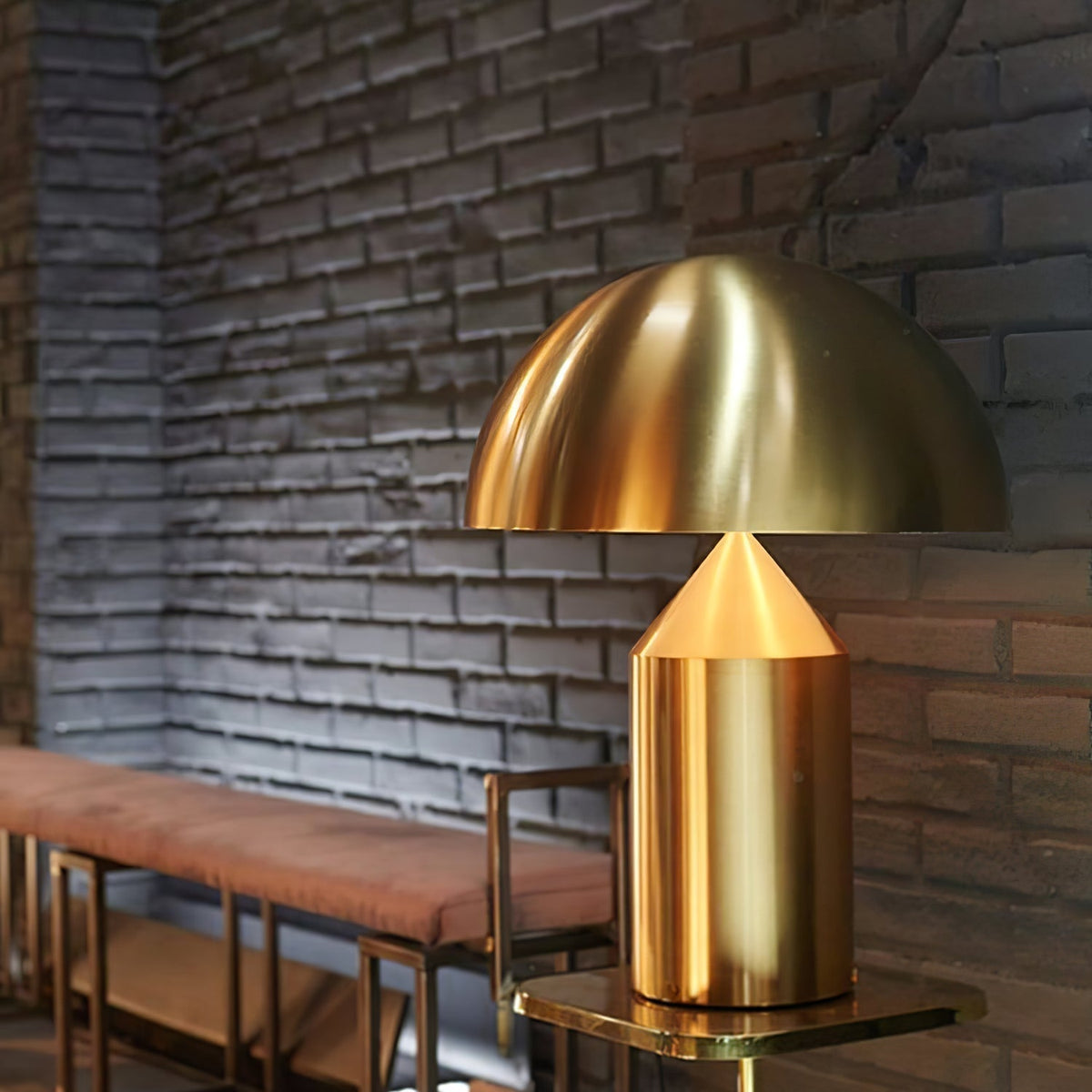 Selisina lámpara de mesa industrial minimalista