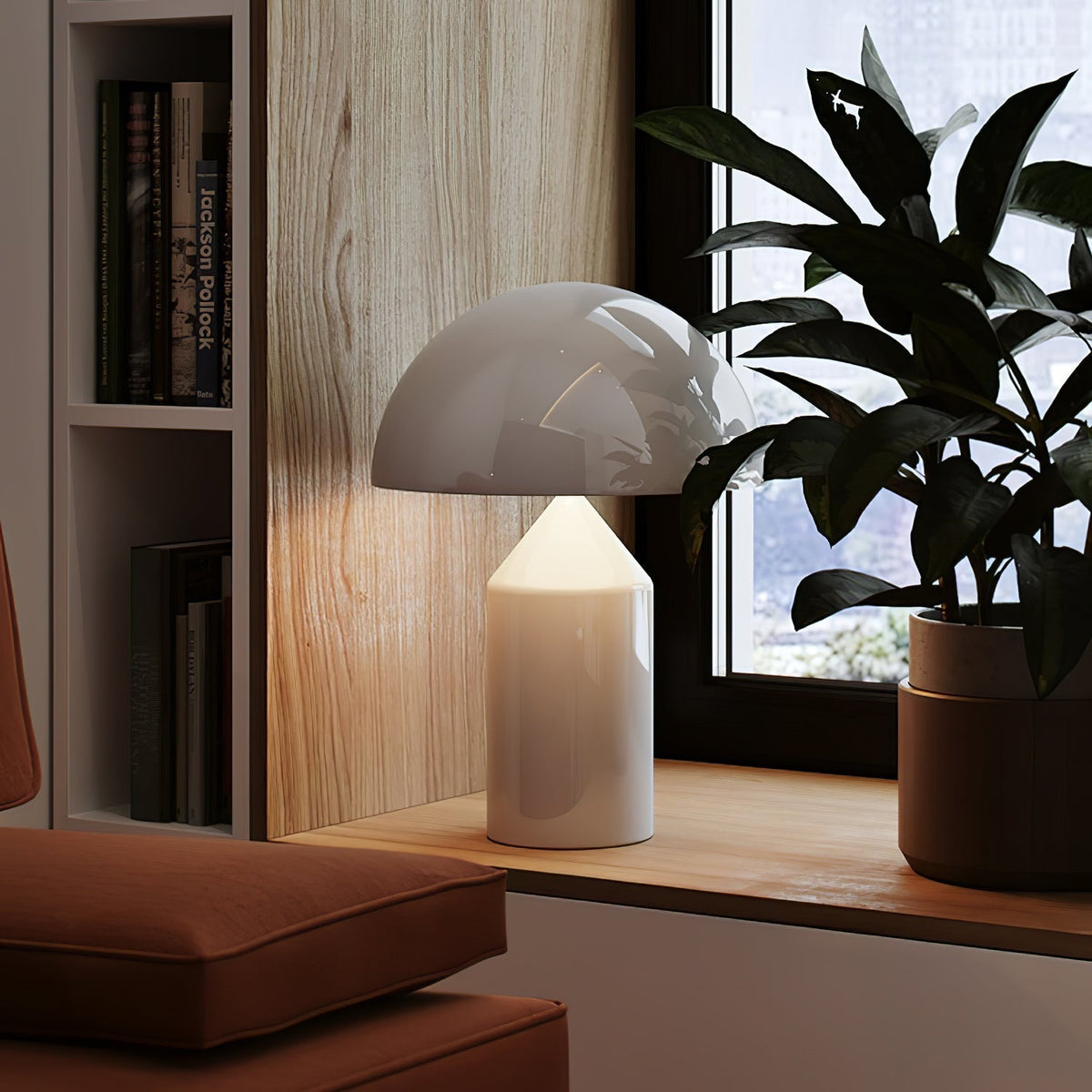 Selisina lámpara de mesa industrial minimalista