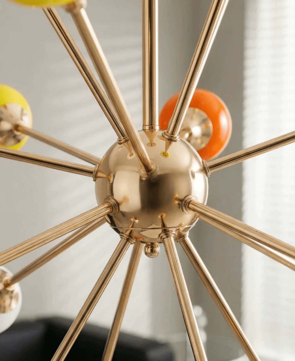 Atomic lámpara de araña Sputnik