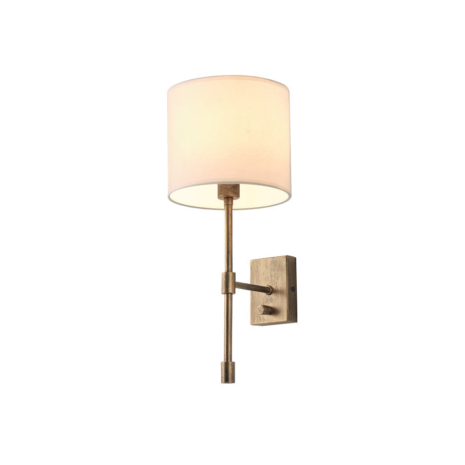 Eirikuvyo aplique de pared moderno minimalista de metal y tela