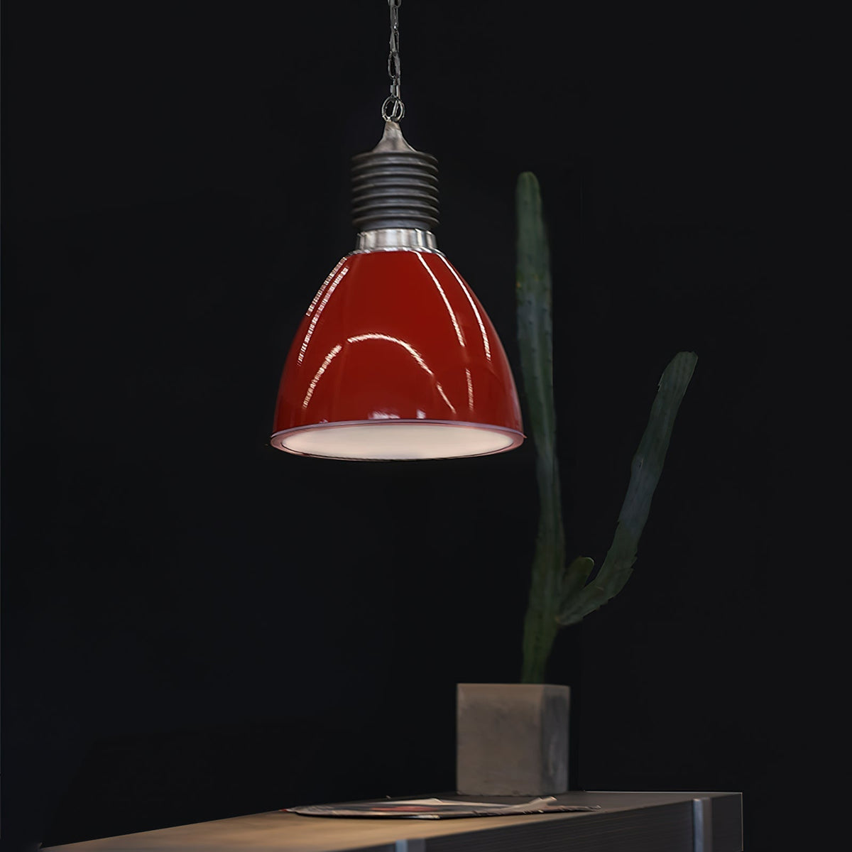 Kvennuvys lámpara colgante moderna minimalista de metal