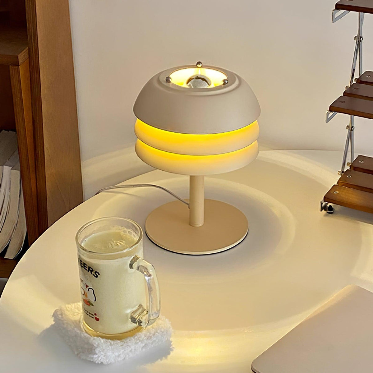 Soraaya lámpara de mesa Beige