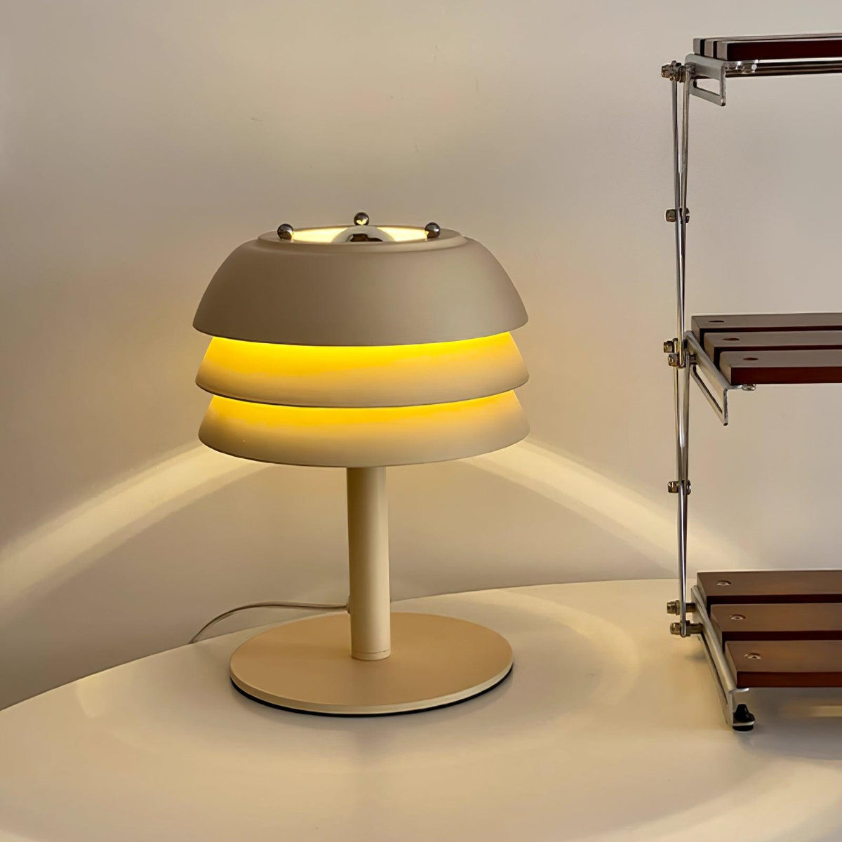 Soraaya lámpara de mesa Beige