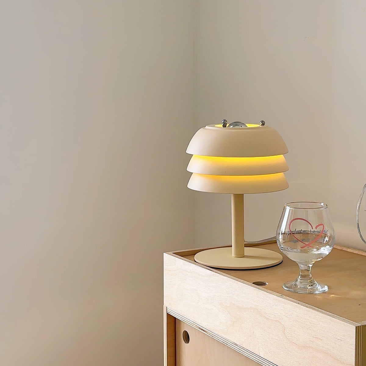 Soraaya lámpara de mesa Beige