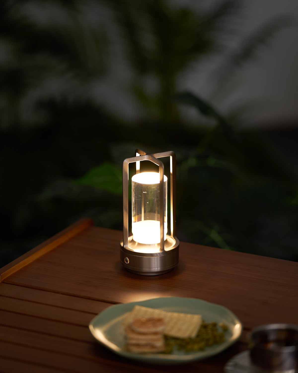 Solvane lámpara de mesa recargable