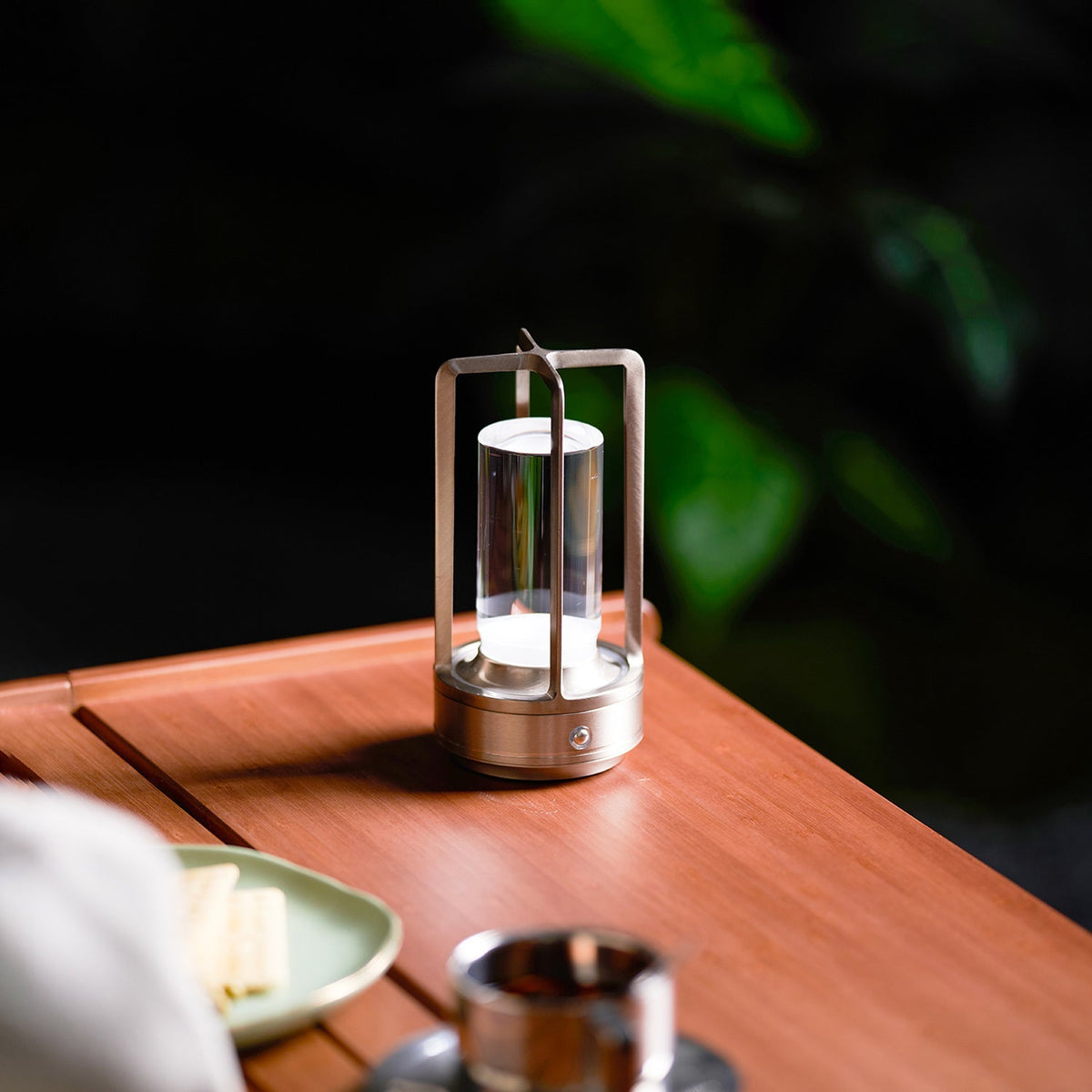 Solvane lámpara de mesa recargable