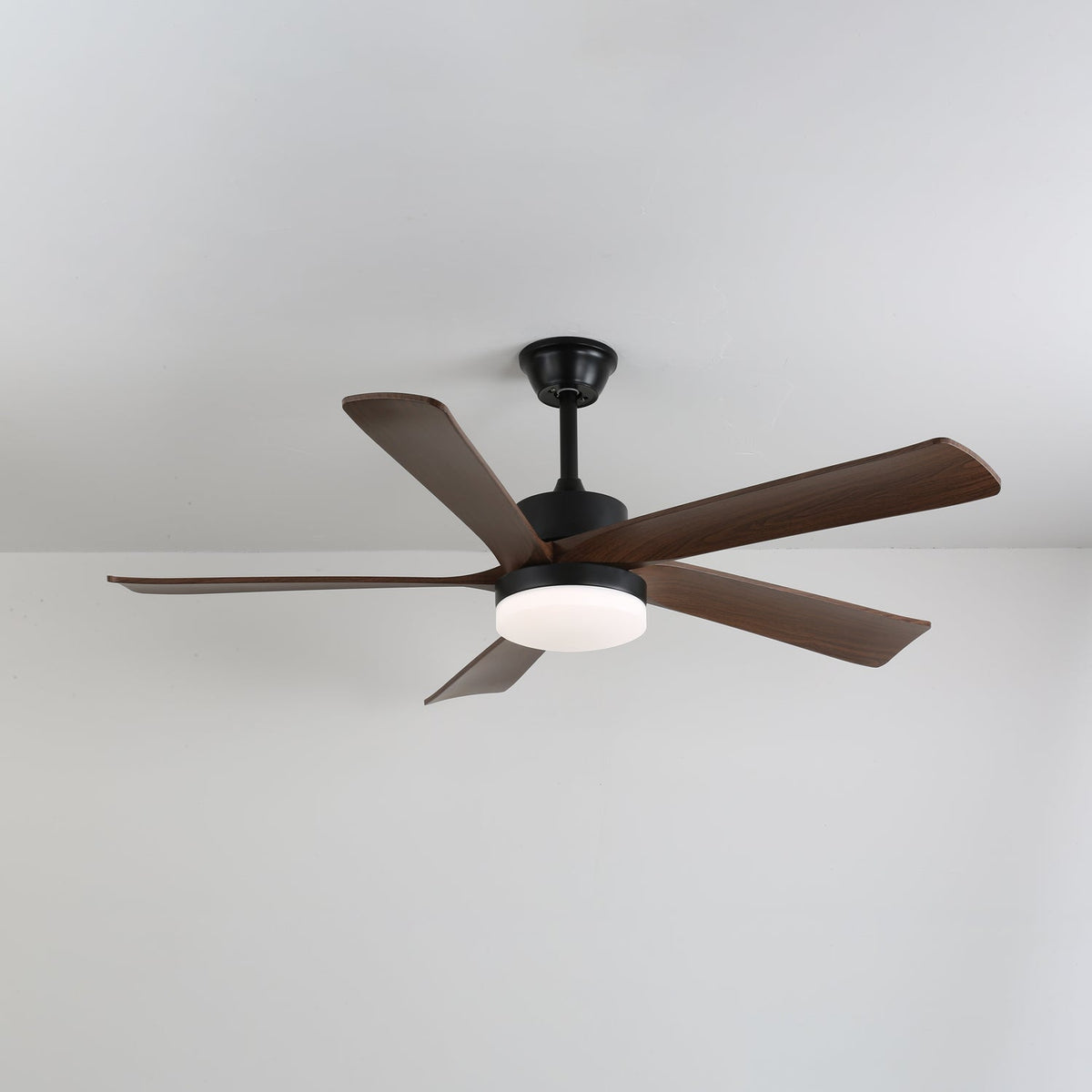 Eryndor ventilador de techo con luz moderno de madera