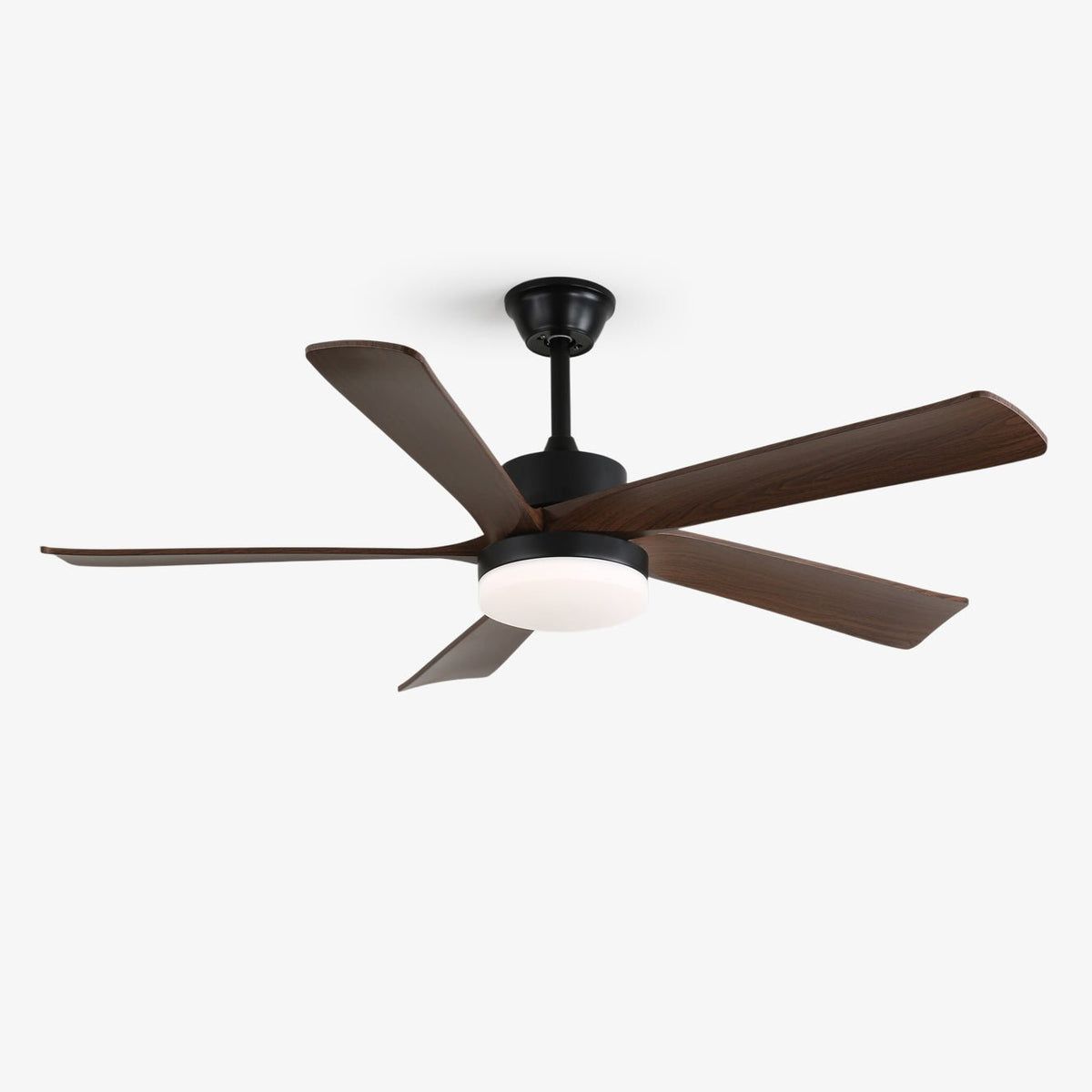 Eryndor ventilador de techo con luz moderno de madera