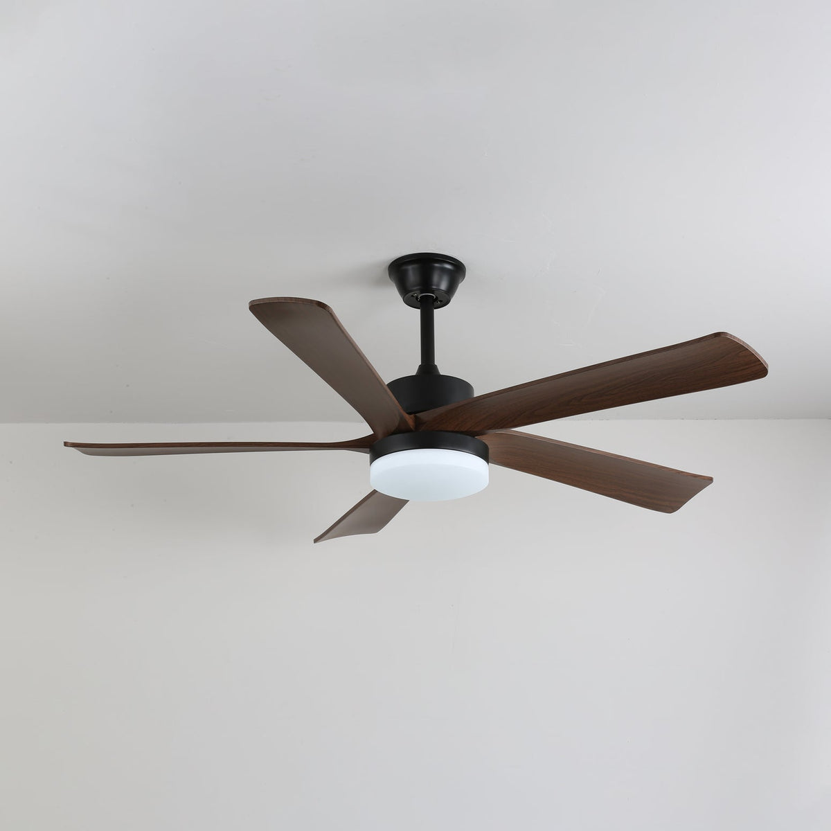 Eryndor ventilador de techo con luz moderno de madera