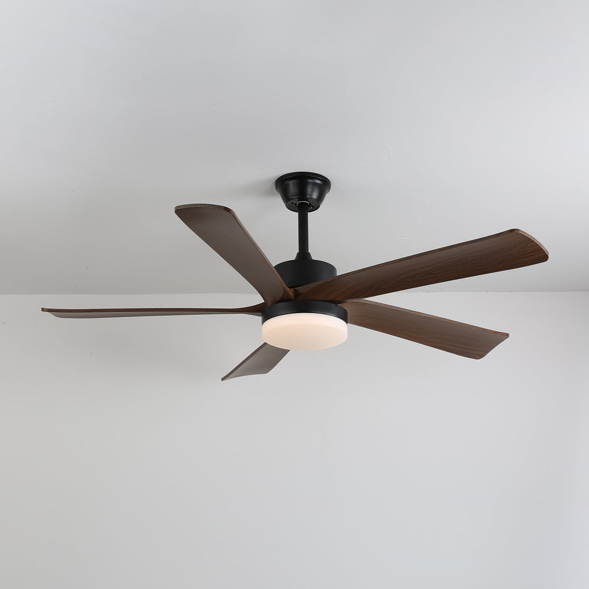 Eryndor ventilador de techo con luz moderno de madera